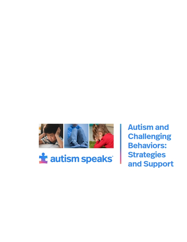 Challenging Behaviors Tool Kit | Autism Speaks